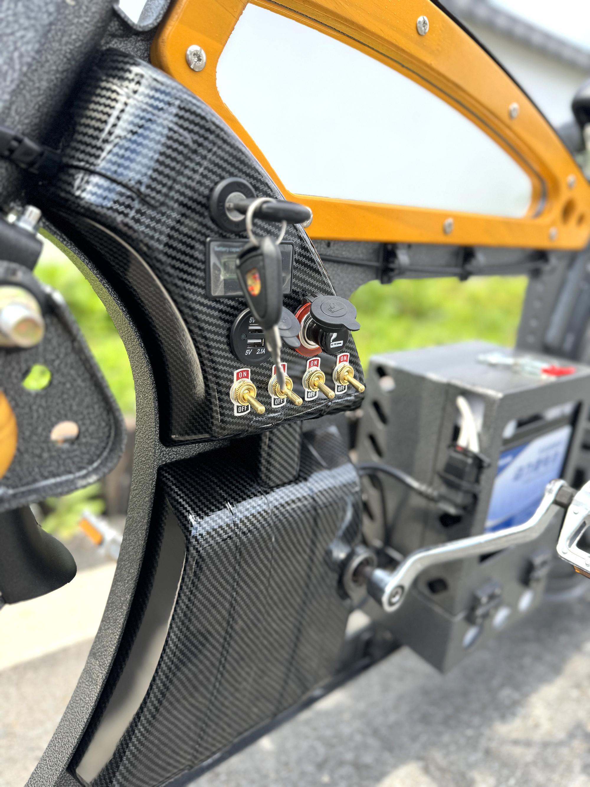 Steam Punk Ebike Bumblebee Hammertone 